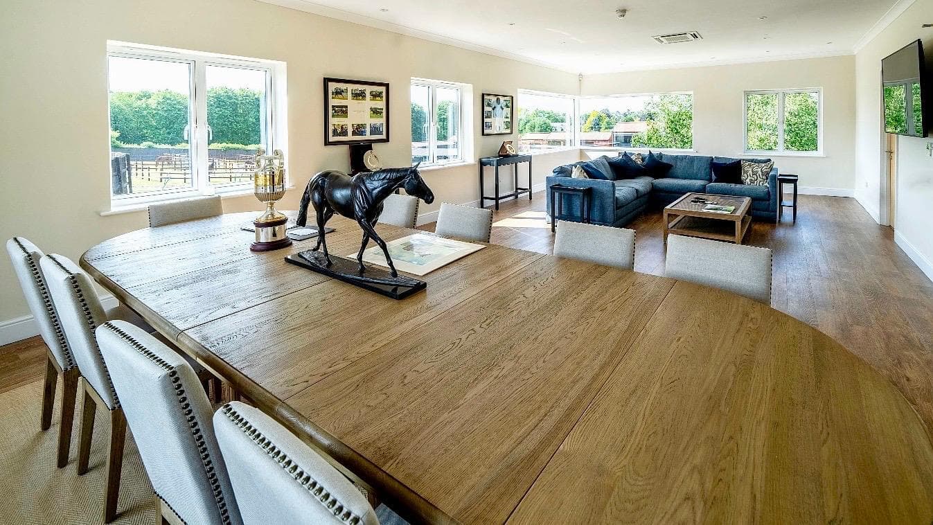 The owners room at Craven House Stables