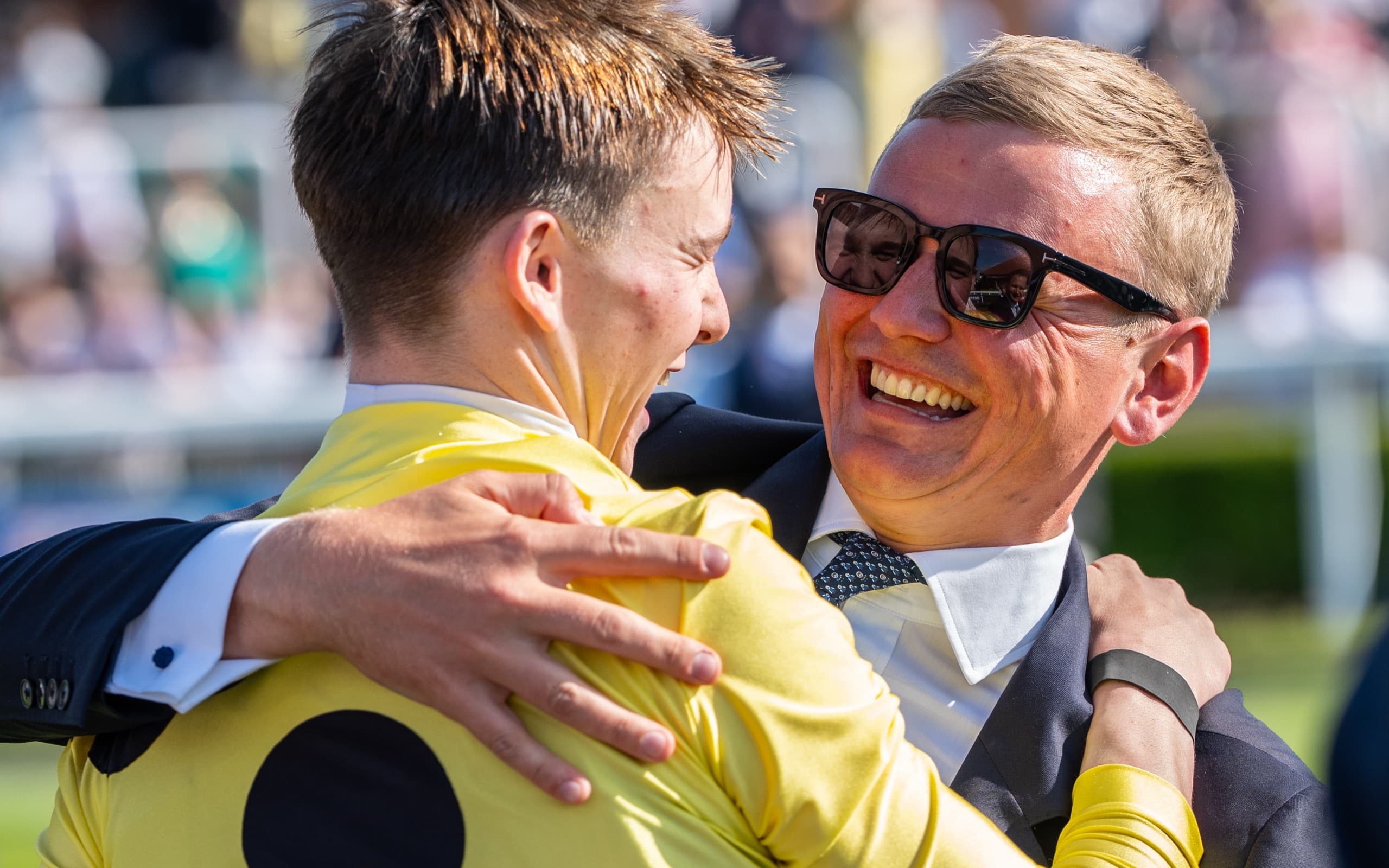 Owners enjoying a day at the races